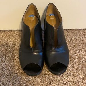 Nine West open toe bootie